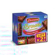 Brossard lot 2 brownie chocolat aux pépites de chocolat 285g