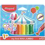 Maped crayons cire maxi color'peps x12