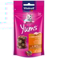 Vitakraft cat yums poulet + cat gras 40g