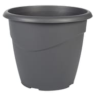 Eda pot marina diam 18 cm non percé gris anthracite
