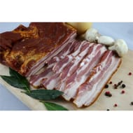 Poitrine fumée sous vide