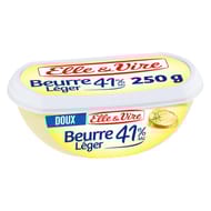 Elle & Vire beurre léger 41%mg tartine et cuisson doux barquette 250g
