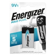 Energizer pile 9 volts max plus x1 pile 45g