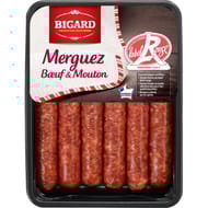 Merguez Label Rouge x6 330g Bigard
