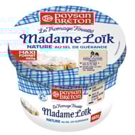 Paysan breton le fromage fouetté Mme Loïk nature au sel de Guérande 460g