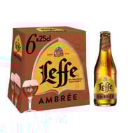 Leffe ambrée 6x25cl 6.6%vol