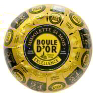 Boule d'or mimolette france excellence 24 mois  lait pasteurisé