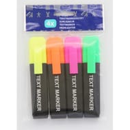 Marqueur fluo large 4 pcs