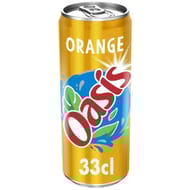 Oasis orange boite slim 33cl