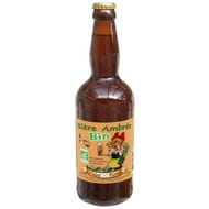 Bière bio ambrée 50cl 5.8% Vol.