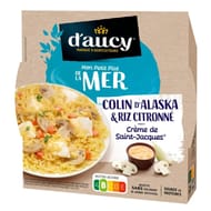 D'aucy colin d'alaska à la crème de St Jacques 280g