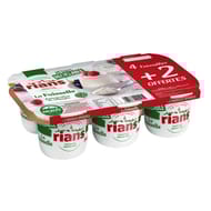 Rians faisselle 6%mg 4x100g +2 offertes