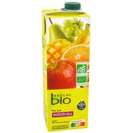 Nature bio pur jus multifruits brique 1l