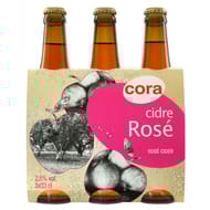 Cora cidre rosé 3x33cl 2.5%vol