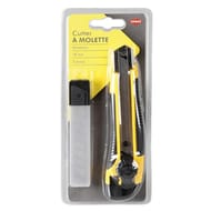 Cogex cutter 18 mm a molette + 5 lames avec guide métal