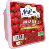 Altiflore bac sorbet fraise bio 450 g