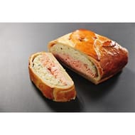 Coeur de saumon en croûte et fondue de poireaux sous at