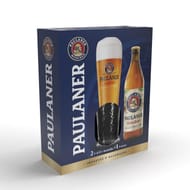 Paulaner 2x50cl coffret + verre 5.5%