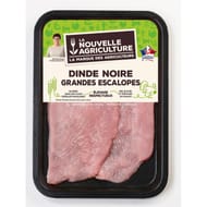 La Nouvelle Agriculture grande escalope de dinde noire x2