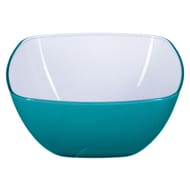 Saladier square lagon 19 cm