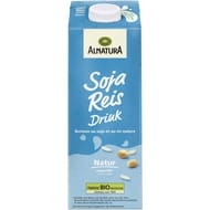 Alnatura boisson au soja et au riz non sucrée bio 1l