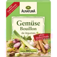 Alnatura cube de bouillon de légumes sans levure bio 66g