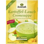 Alnatura velouté  pommes de terre poireaux bio 58g