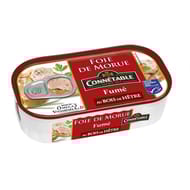 Connetable foie de morue fumé 121g