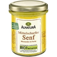 Alnatura moutarde mi forte bio 200g