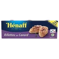 Hénaff rillettes de canard 3x72g