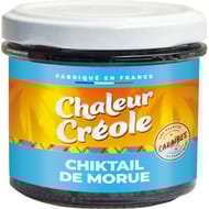 Chaleur Créole chicktail de morue 100g