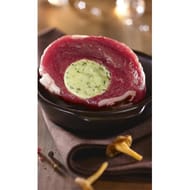 Viande bovine : faux filet au beurre maitre d'hôtel