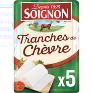 Soignon Les tranches de chèvre 150g