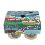 Riz au lait rhum raisin 4x125g