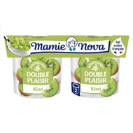 Mamie Nova yaourt double plaisir kiwi 2x140g