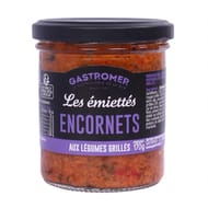 Emiettés encornet légumes grillés