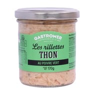 Rilettes de thon au poivre vert