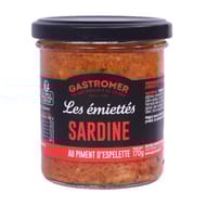 Emiettes sardine piment espelette
