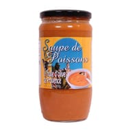 Soupe de poisson à l'huile d'olive de provence