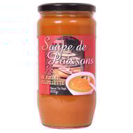 Soupe de poissons au pimen d'espelette