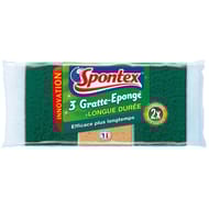 Gratte éponge longue dur ée x3