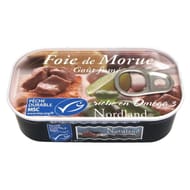 Nordland Foie de morue goût fumé 121g