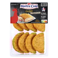 Maître Coq cordon de poulet à la normande barquette 800g