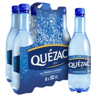 Quezac eau minérale naturelle gazeuse 6x50 cl