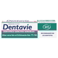 Dentavie dentifrice bio gencives cosmetic organic 75ml