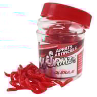 Asticots rouges artificiels dudule