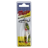 2 cuillers black fury mepps