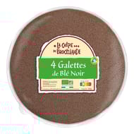 La Crêpe de Brocéliande galettes de blé noir bio origine France 260g