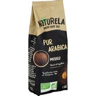 Naturela café moulu pur arabica bio 1kg