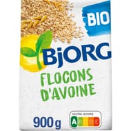 Bjorg flocons d'avoine céréale complète bio 900g